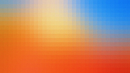 Abstract Grainy Pixel Gradient Background with Retro Noise Texture
