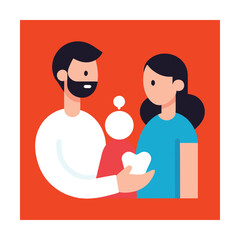 Family Welcomes Baby