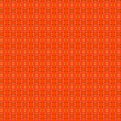 Ethnic style Bold vivid colors Abstract geometric polka dot pattern Green small polka dots on yellow background