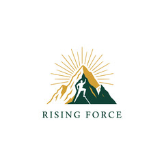 mountain peak adventure sunlight landscape top rising force