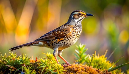 Bird perched in foliage