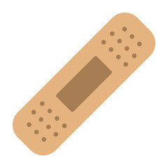 Band Aid Vector Flat Icon Design