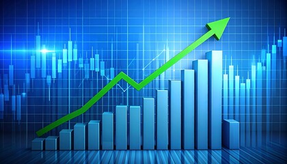 Financial growth chart