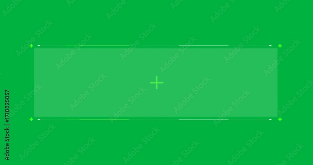 Poster ui technology layout showing panel with neon green plus icon and slider bars on transparent canvas