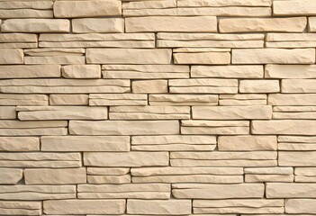 Fototapeta premium Modern Stone Brick Wall Texture