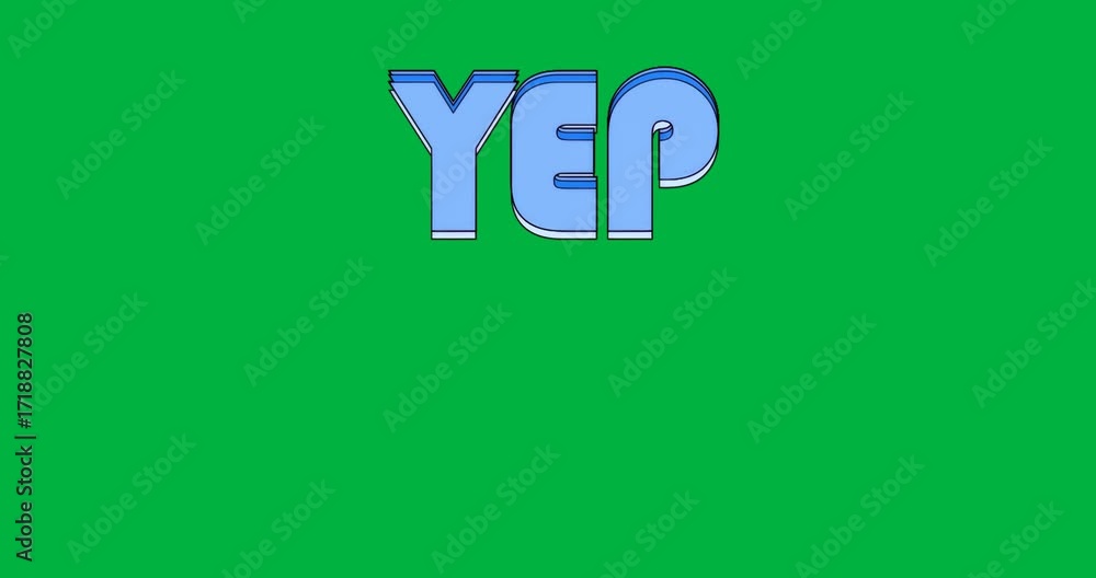Poster digital marketers showcasing brand typography on transparent background, using 3d block layers