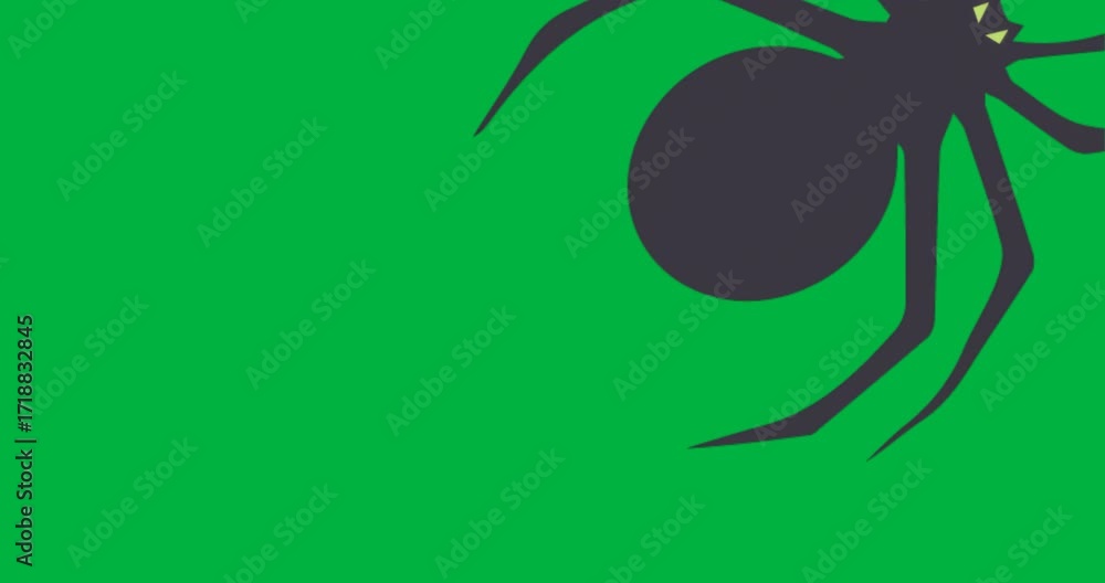 Poster abstract black rectangle spinning in technology demo, with transparent background and void effect
