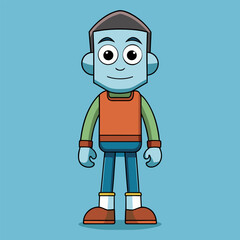 Human 3D Cartoon, Abstract, Minimal 3D Character. Minimal 3D Cartoon Human Character &ndash; Cute Abstract Figure for Web, App, Branding and Social Media.