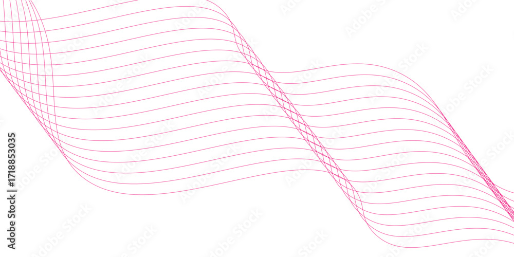 Aufkleber pink abstract background. abstract background with lines. red geometric shape. dynamic shapes compos