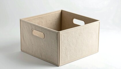Light beige storage box