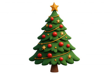 Christmas tree decorating annual december holiday season with star and ornaments celebrating festive winter tradition