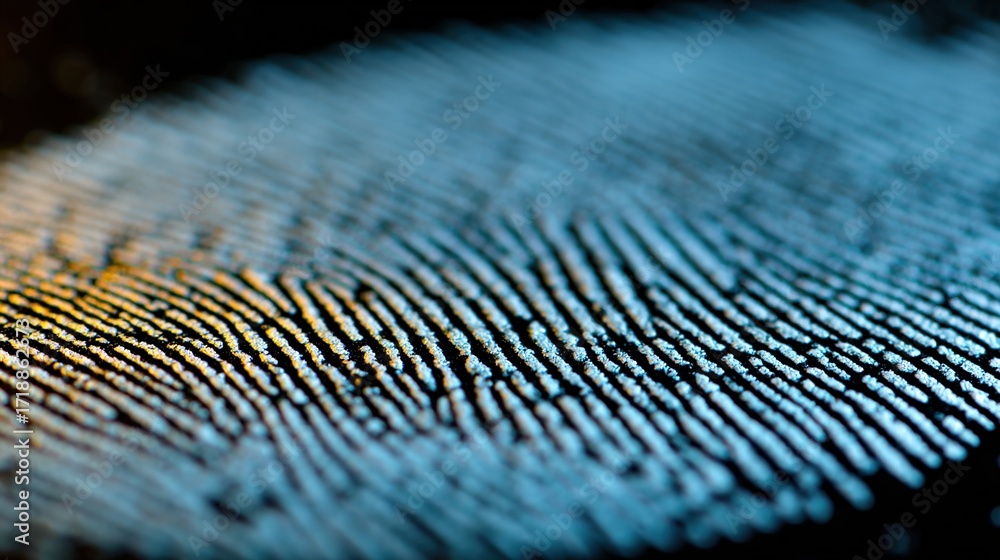 Poster abstract patterns created by fine dust on a dark surface