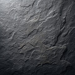 Dark Slate Texture - A Natural Stone Surface with Rough Edges.