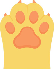 Yellow Cat Paw