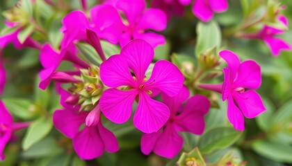 Fototapeta premium Magenta Bloom Bright pinkish purple