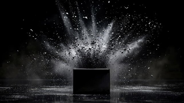 A dramatic scene perfect for Black Friday promotions.