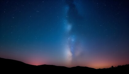 Fototapeta premium Starlight Symphony Stars creating a symphony of light and color