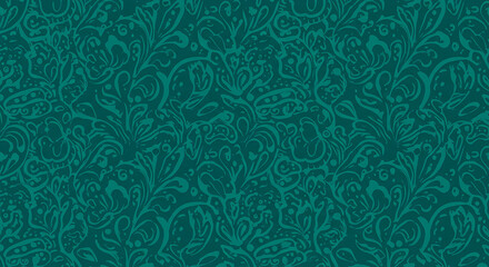 seamless floral pattern with flowers