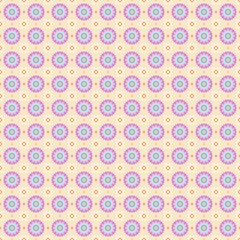 seamless pattern with flowers