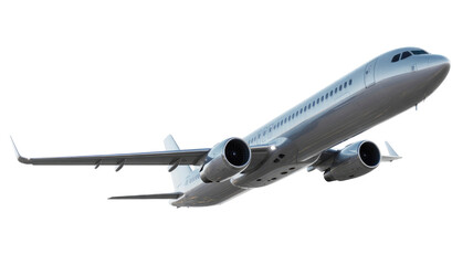 airplane isolated on white