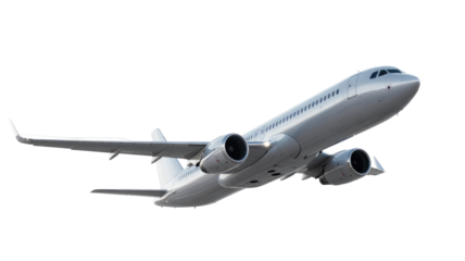 airplane isolated on white