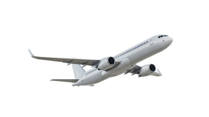airplane isolated on white