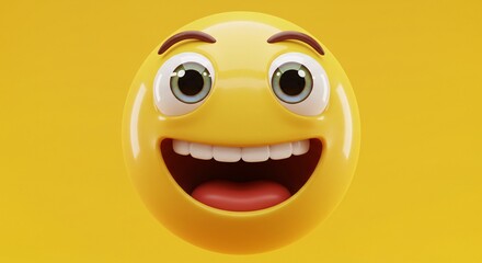 Fototapeta premium Creative Emoji Character Illustration