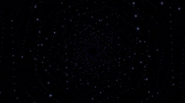 Close Encounters &ndash; Hypnotic Starfield Tunnel VJ Loop