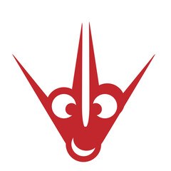 scissors with a red ribbon