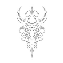 abstract floral ornament 