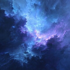 Obraz premium Abstract Colorful Starry Space Background