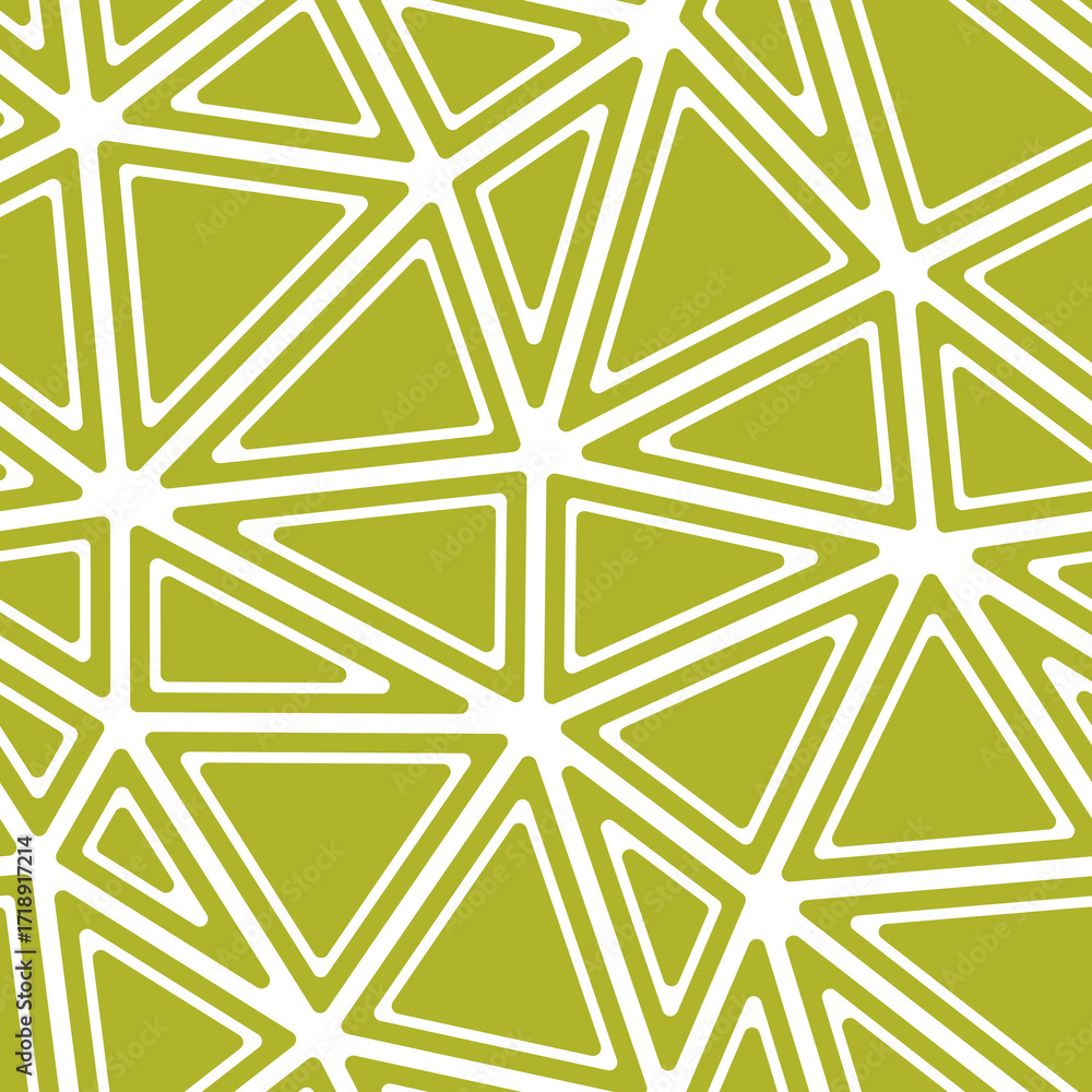 Leinwandbilder abstract background with mosaic triangle shapes. rounded solid shapes in frames. big triangles size.