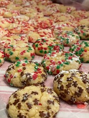 homemade chocolate chip cookies