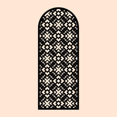 Islamic geometric pattern vector arabic ornament traditional arabesque decoration mosque design