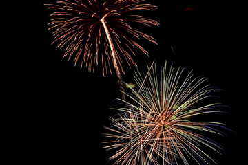 東海まつり花火大会　花火　Tokai Festival firework