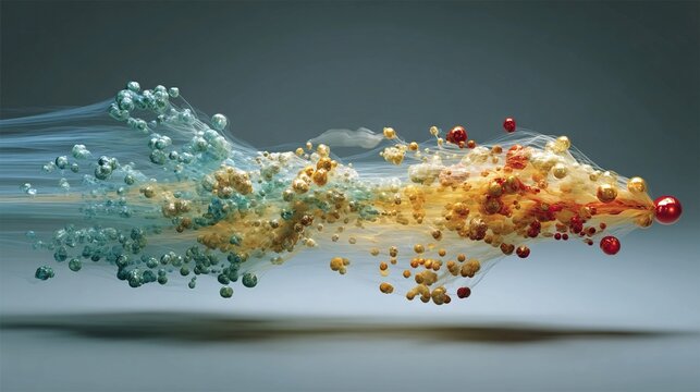 Dynamic fluid dynamics models simulating next-gen aerospace fuel systems using quantum-enhanced data processing and AI turbulence prediction for efficient propulsion design.