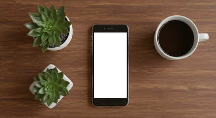 mobile phone with green screen