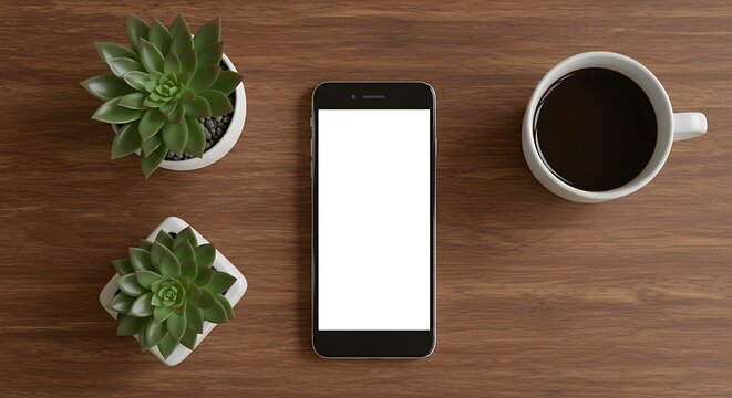 mobile phone with green screen