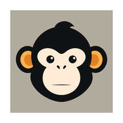 Monkey face animal