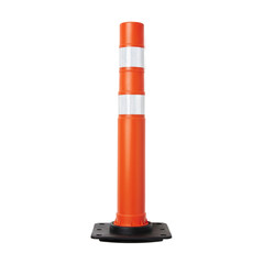traffic cone isolated on white background 
