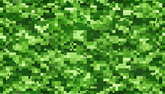 Abstract green pixelated pattern (1)