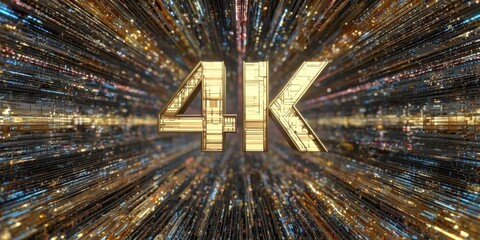 abstract background with stars