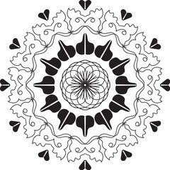 Traditional and Modern Mandala Design