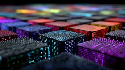 Future-focused magnetic storage arrays storing exabyte-scale data in nano-coatings with AI-enhanced compression algorithms and quantum-assisted data verification protocols.