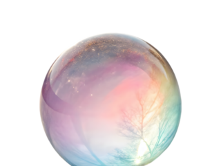 Sphere Bubble,isolated on white background