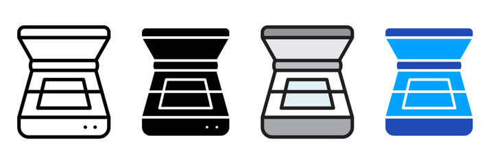 paperwork Icon Set Multiple Style Collection. Document, Folder, Clipboard, Pen, Pencil, Paper, File, Contract, Stamp, Envelope, Calendar, Checklist, Spreadsheet, Archive, Report, Signature, Receipt, I