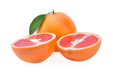 grapefruit isolated on white background