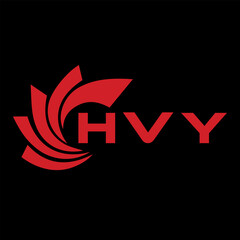 HVY letter design. HVY letter technology logo design. HVY Monogram logo design for an entrepreneur and business