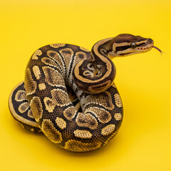 Fototapeta premium close up of a python