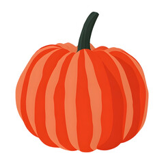 Geometric pumpkin illust n
